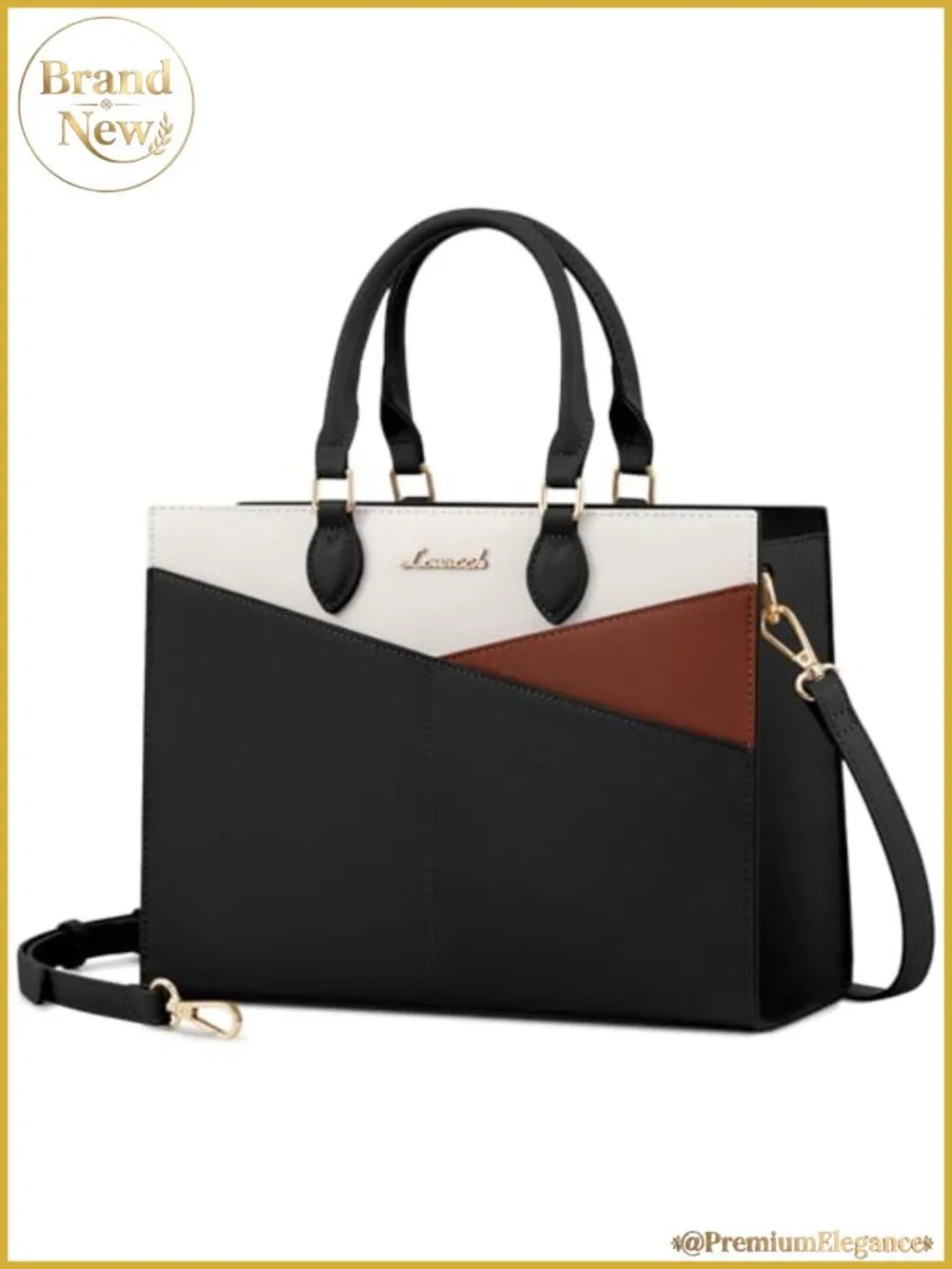 Vintage Style Women's Tote Bag PU Leather Satchel Shoulder Crossbody Purse